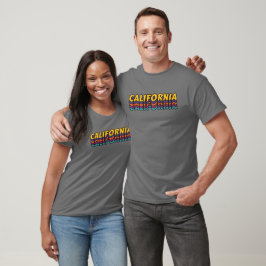 Camiseta Melhor cidade para visitar Califórnia - Nome da ci