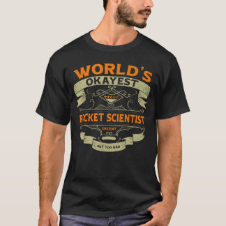 Camiseta Melhor Cientista de Foguetes do Mundo Fun Label Vi