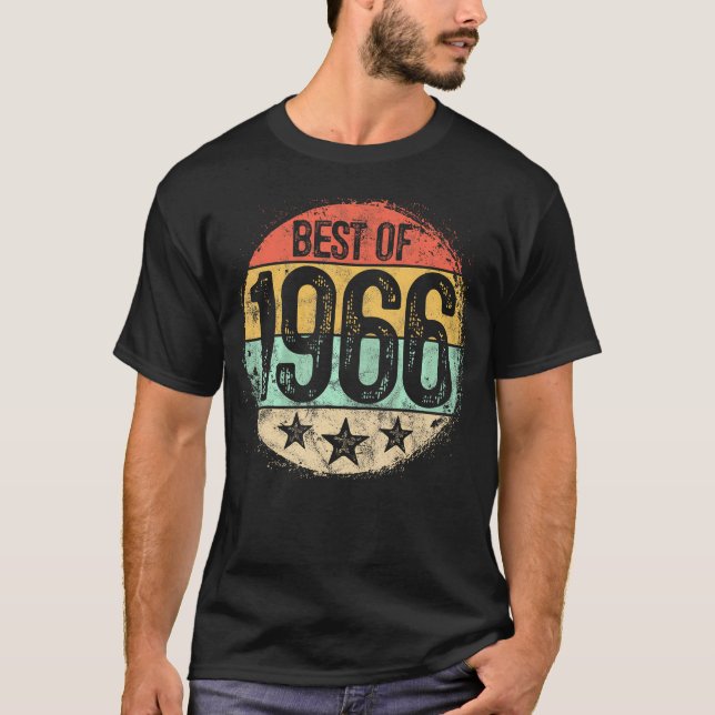 Camiseta Melhor Circular De 1966 58 Anos 58 Anos (Frente)