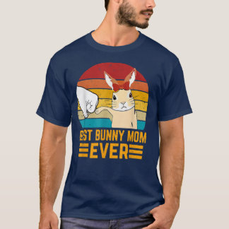 Camiseta Melhor Coelhinha Mãe De Coelho