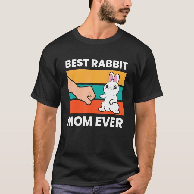 Camiseta Melhor Coelho Mamãe Ever Rabbit (Frente)