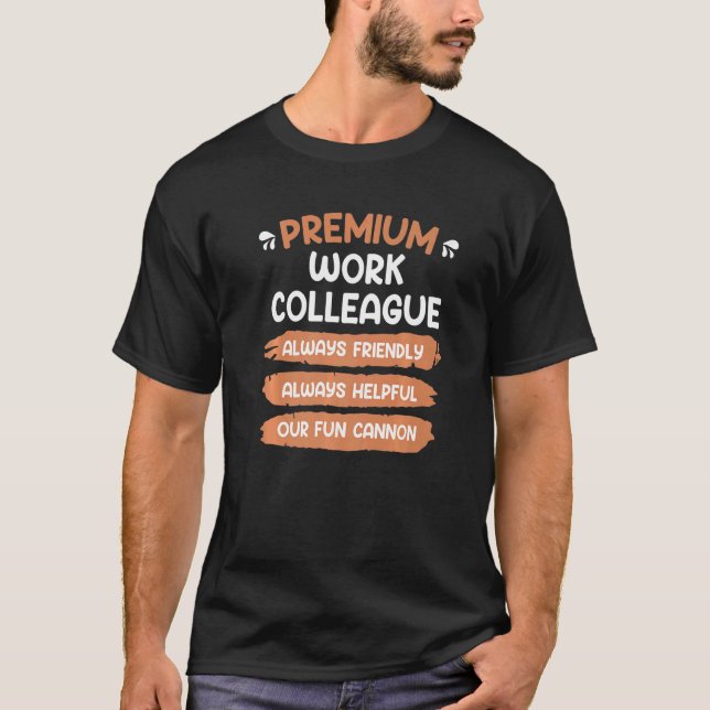 Camiseta melhor colega de trabalho 2 (Frente)