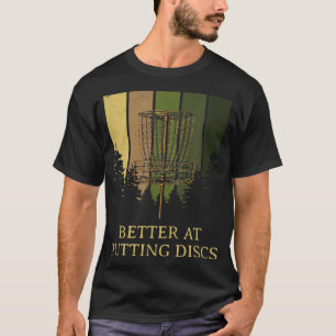 Camiseta Melhor colocar discos Amigos Disco Golf Buddy Ir