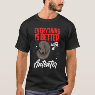 Camiseta Melhor com Anteater Ante comendo urso Anteater 1