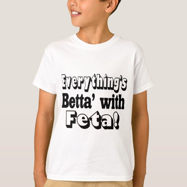Camiseta Melhor com Feta (Frente)