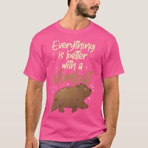 Camiseta Melhor com um marsupial australiano