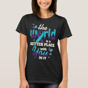 Camiseta Melhor Com Você Conscientização sobre Suicídio Saú