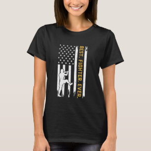 Camiseta Melhor Combate - Muay Thai Flag Thai Boxando Taila