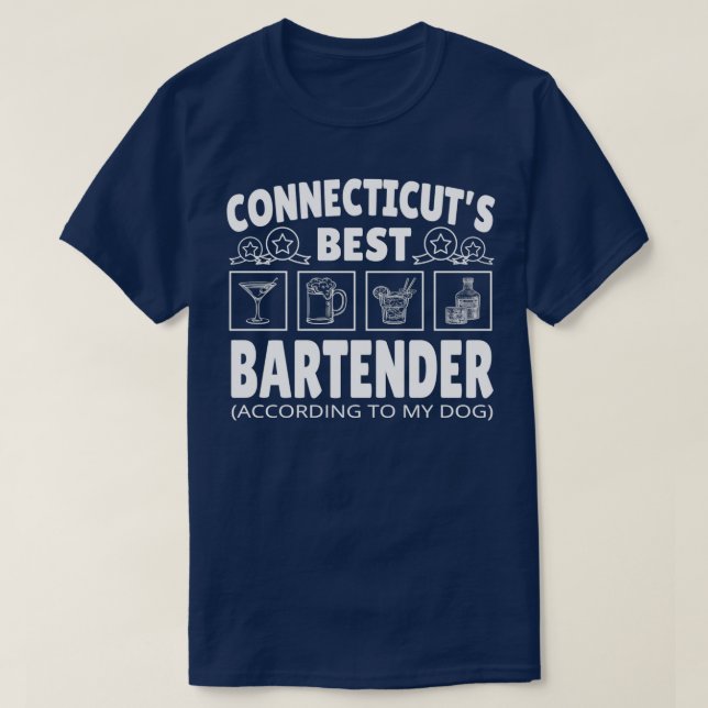Camiseta Melhor Conexão do Barman (Frente do Design)