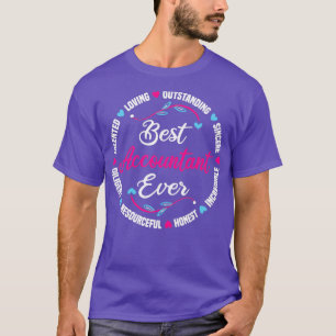 Camiseta Melhor Contabilista Nunca Contabilista