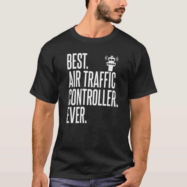 Camiseta Melhor Controladora De Tráfego Aéreo Já Hillaril P (Frente)