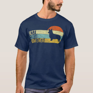 Camiseta Melhor Corgi Mãe Alguma Vez Corgi Mama Cachorro Mã