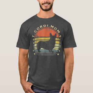 Camiseta Melhor Corgi Mãe De Cachorro Dona Pupp Proprietári