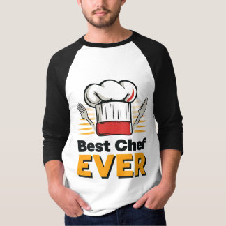 Camiseta "Melhor Cozinha de Cozinhar de Chef Alguma Camisa"