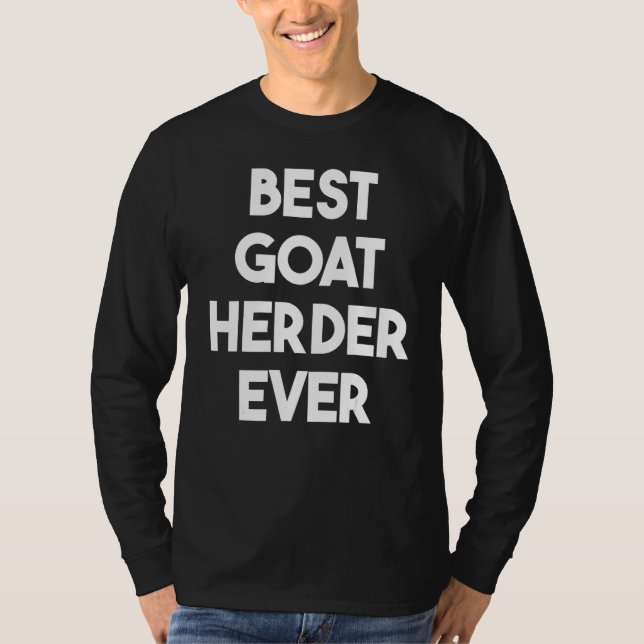 Camiseta Melhor Criador de Cabra Nunca (Frente)