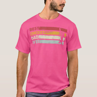 Camiseta Melhor Críquete Pai do Pai