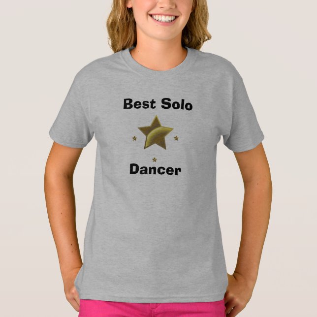 Camiseta Melhor Dançarino Solo (Frente)
