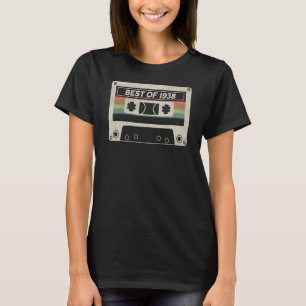 Camiseta Melhor De 1938 Cassete De 85 Anos De Idade, Ta