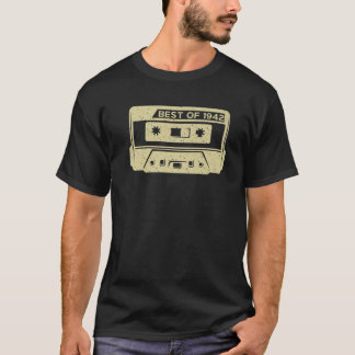 Camiseta Melhor De 1942 T S Vintage Virando Nascimento De 8