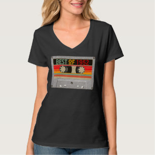 Camiseta Melhor De 1952 Mixtape Cassette 70 Aniversário