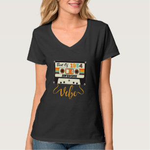 Camiseta Melhor De 1954 68 Anos Cassete De Bday 68º