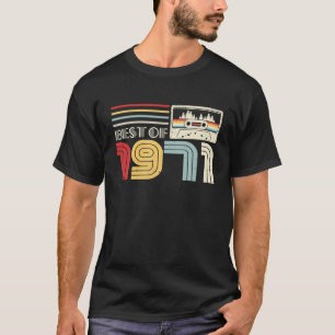 Camiseta Melhor De 1971 Cassette Tape 50º Aniversário 50 An