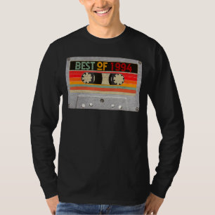 Camiseta Melhor De 1994 Cassete Mixtape Fita 28º Aniversári