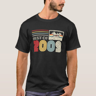 Camiseta Melhor De 2009 12 de fita cassete Aniversário De 1