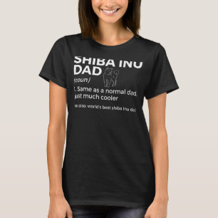 Camiseta Melhor definição de pai do Shiba Inu do mundo Prop