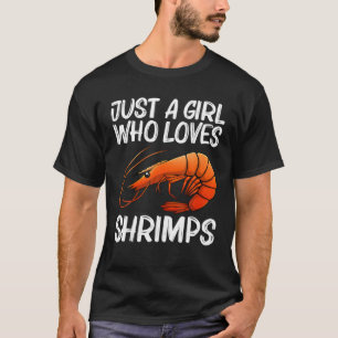 Camiseta Melhor Design De Camarão Para Raparigas Mamãe Co
