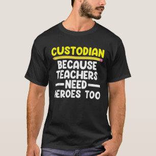 Camiseta Melhor Design de custódia para a escola de acompan
