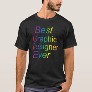 Camiseta Melhor Design de Gráfico do Designer