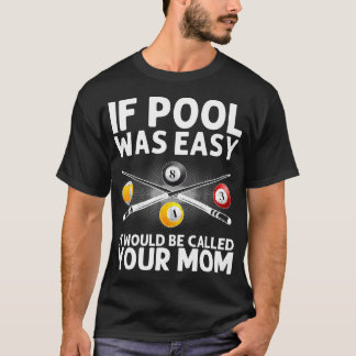 Camiseta Melhor Design de Mesa de Sinuca para Homens e Mulh