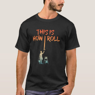 Camiseta Melhor Design de Pintor para Homens Mulheres Traba