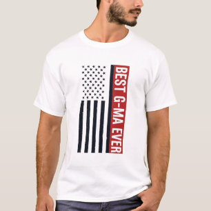 Camiseta Melhor Design Vector Bandeira Patriótica G-Ma Ever