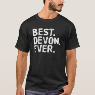 Camiseta MELHOR DEVON SEMPRE ENGRAÇADO Presente de Piada Pe