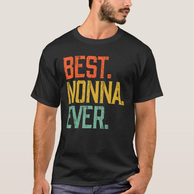 Camiseta Melhor Dia da Mãe de Nonna Nunca (Frente)