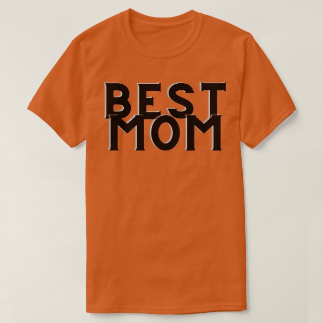 Camiseta Melhor Dia de as mães 1 da mãe (Frente do Design)