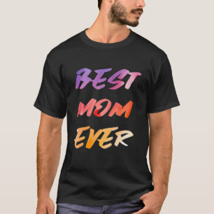 Camiseta Melhor Dia de as mães Da Mãe