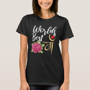 Camiseta Melhor Dia de as mães de Mãe Maa Hindi