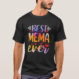 Camiseta Melhor Dia de as mães de Mema para Mulheres