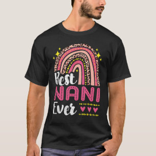 Camiseta Melhor Dia de as mães Nani Ever Rainbow Lepard Mãe