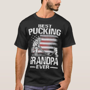 Camiseta Melhor Dia de os pais De Hóquei Ever Do Vovô