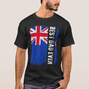 Camiseta Melhor Dia de os pais de Sinalizador Pai Kiwi Nunc
