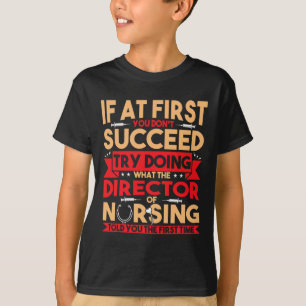 Camiseta Melhor Diretor De Presentes De Apreciação De Enfer