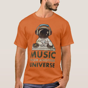 Camiseta Melhor DJ dizendo incrível universo de Jockey de