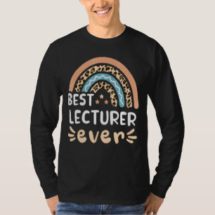 Camiseta Melhor doadora de Leopard Rainbow Mãe