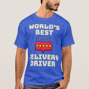 Camiseta Melhor driver de entrega do mundo