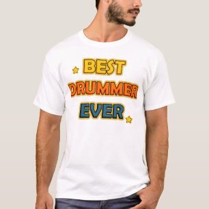 Camiseta Melhor Drummer Nunca