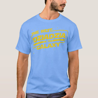 Camiseta Melhor Dziadzia na Galáxia Avô Polonês Gif